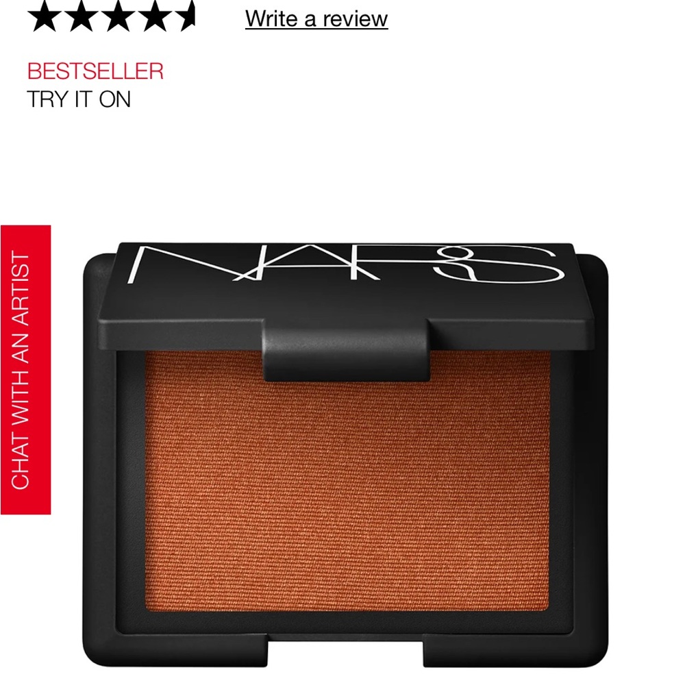 NIB NARS Taj Mahal blush